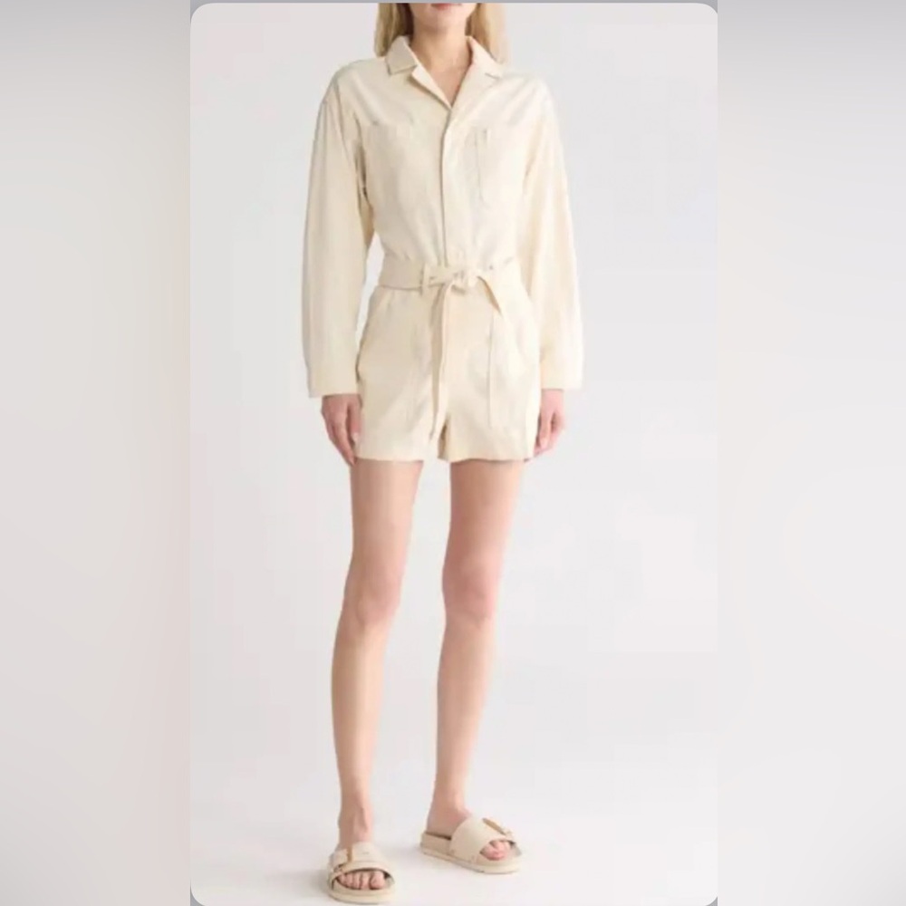 AG Jeans Ryleigh Romper - Ecru (L)